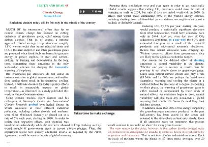Listen and read 43 Climate Change - Thấm Tâm Vy